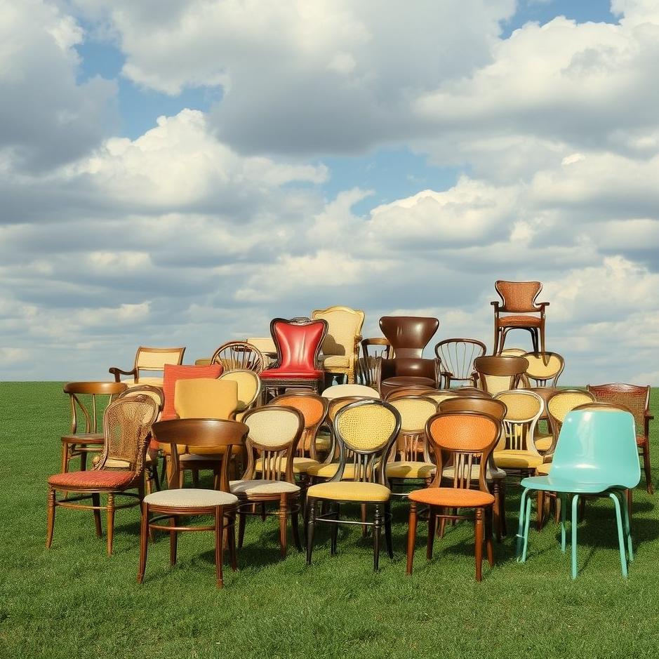 Dream : Collecting chairs in a dream