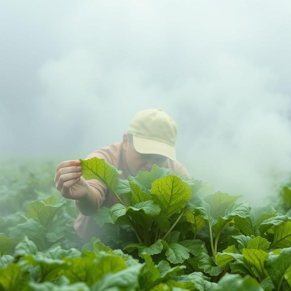 Dream : Collecting chard leaves in a dream