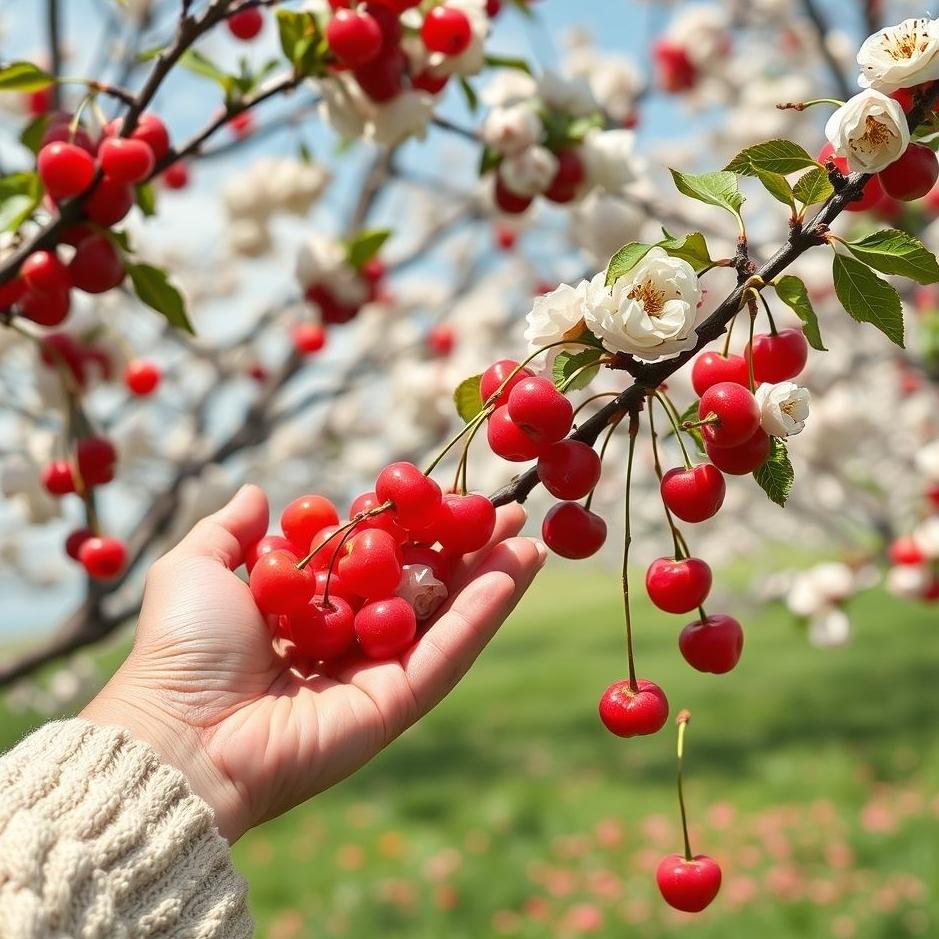 Dream : Collecting cherry pits in a dream