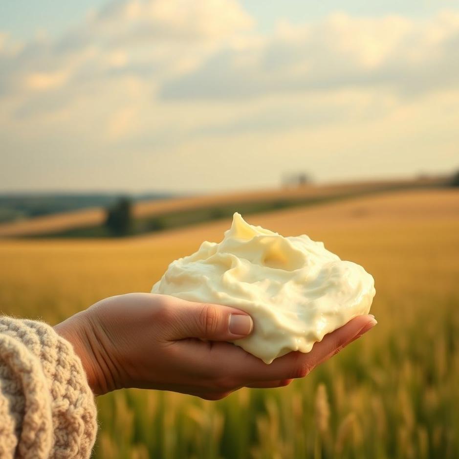 Dream : Collecting clotted cream in your dream