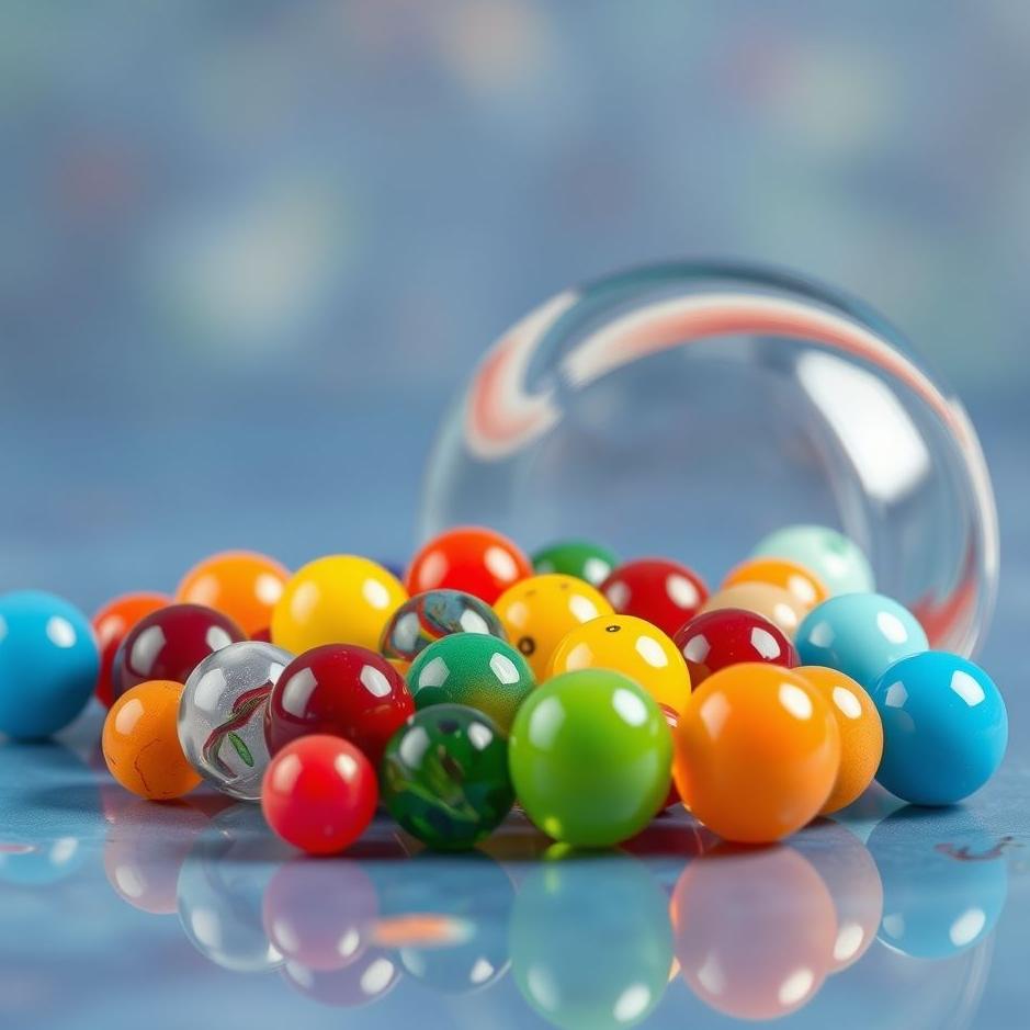 Dream : Collecting colored marbles in your dream