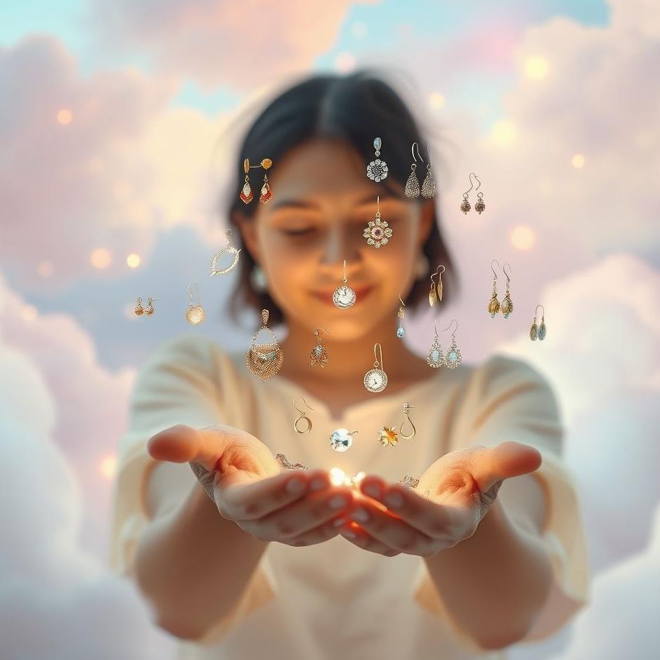 Dream : Collecting earrings in a dream