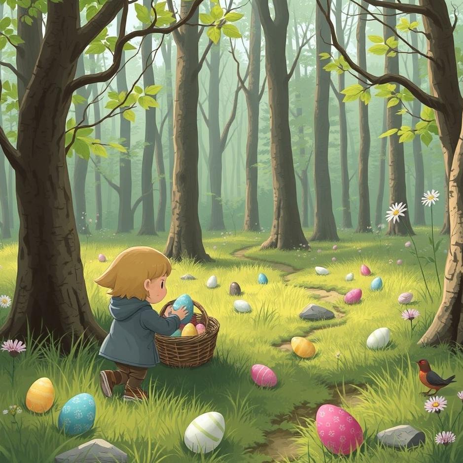 Dream : Collecting eggs in the forest