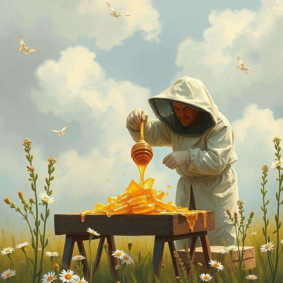 Dream : Collecting honey in a dream