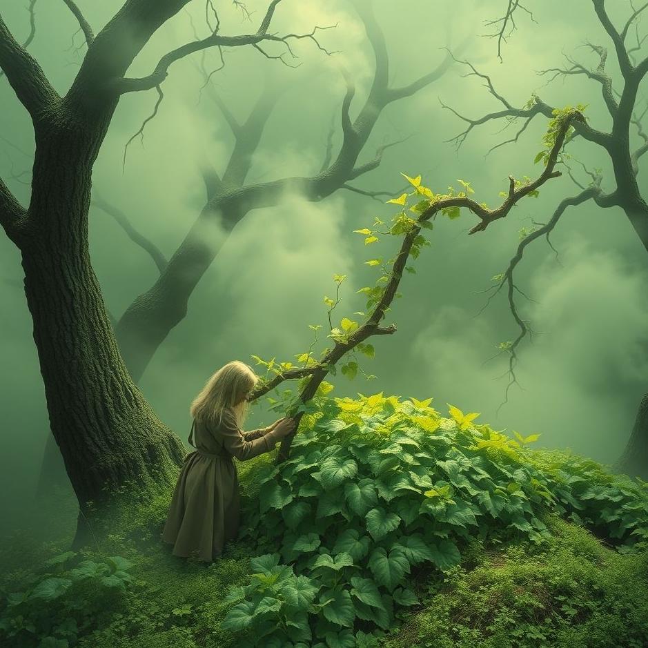 Dream : Collecting ivy in a dream