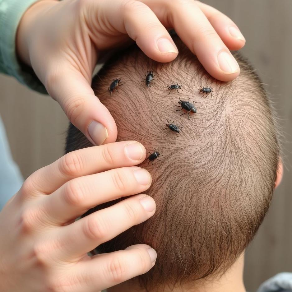 Dream : Collecting lice from your head