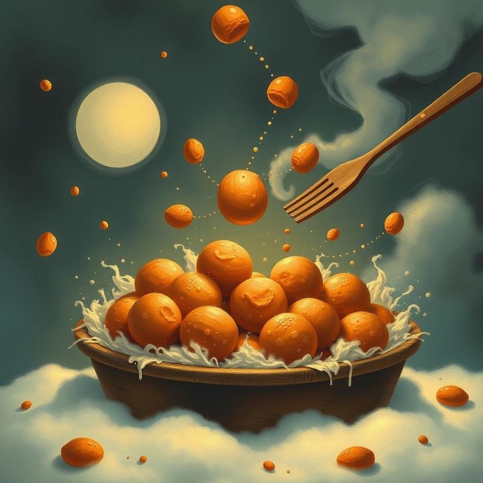 Dream : Collecting meatballs in a dream