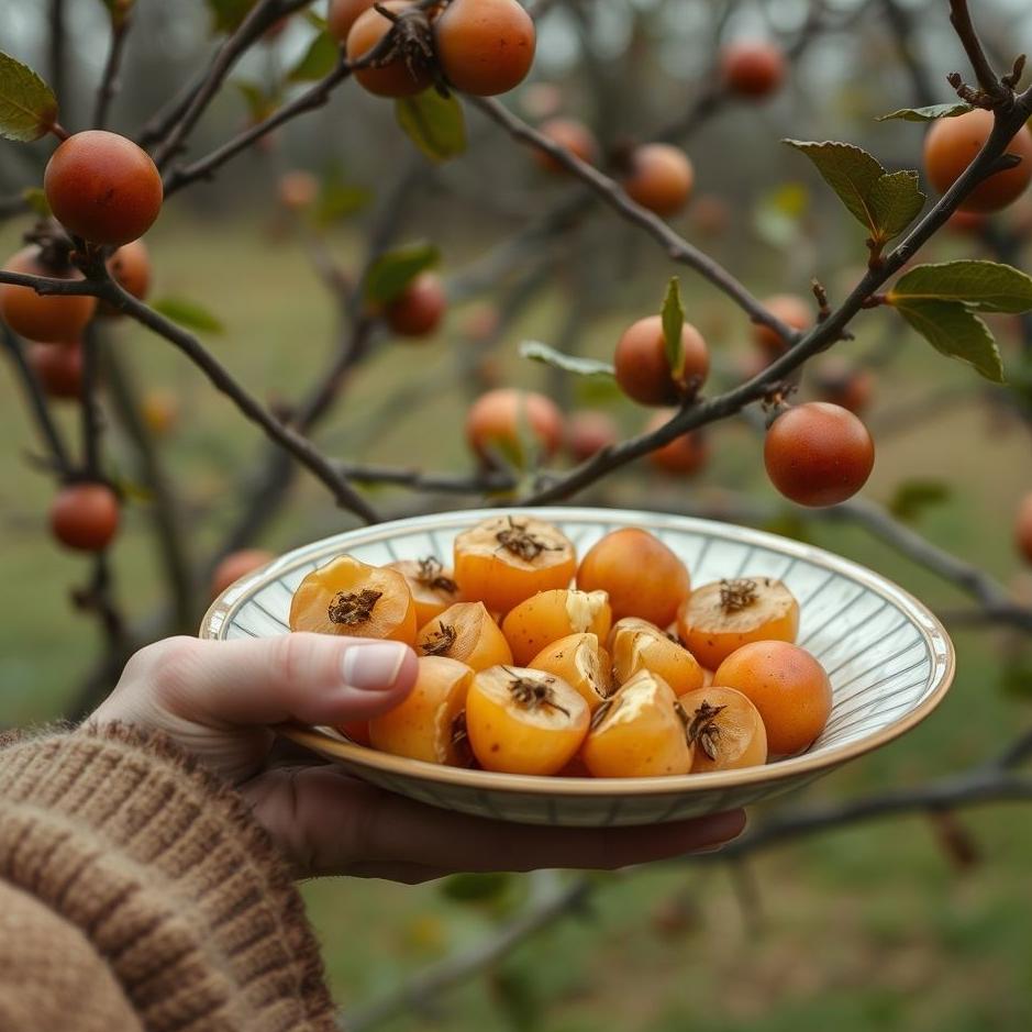 Dream : Collecting medlar and eat it in a dream