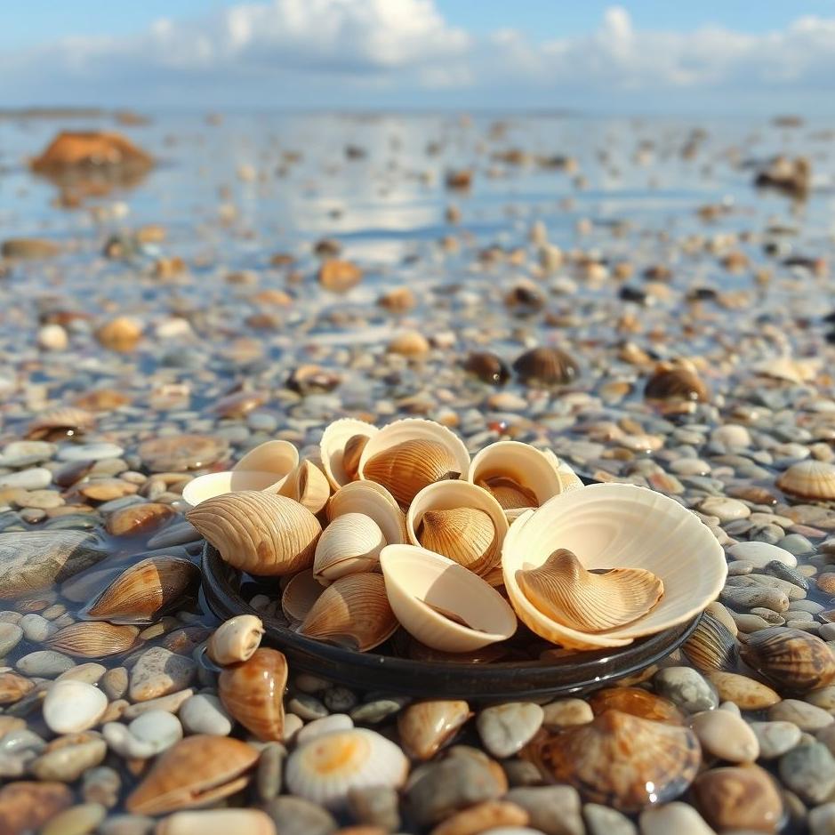 Dream : Collecting mussel shells in a dream