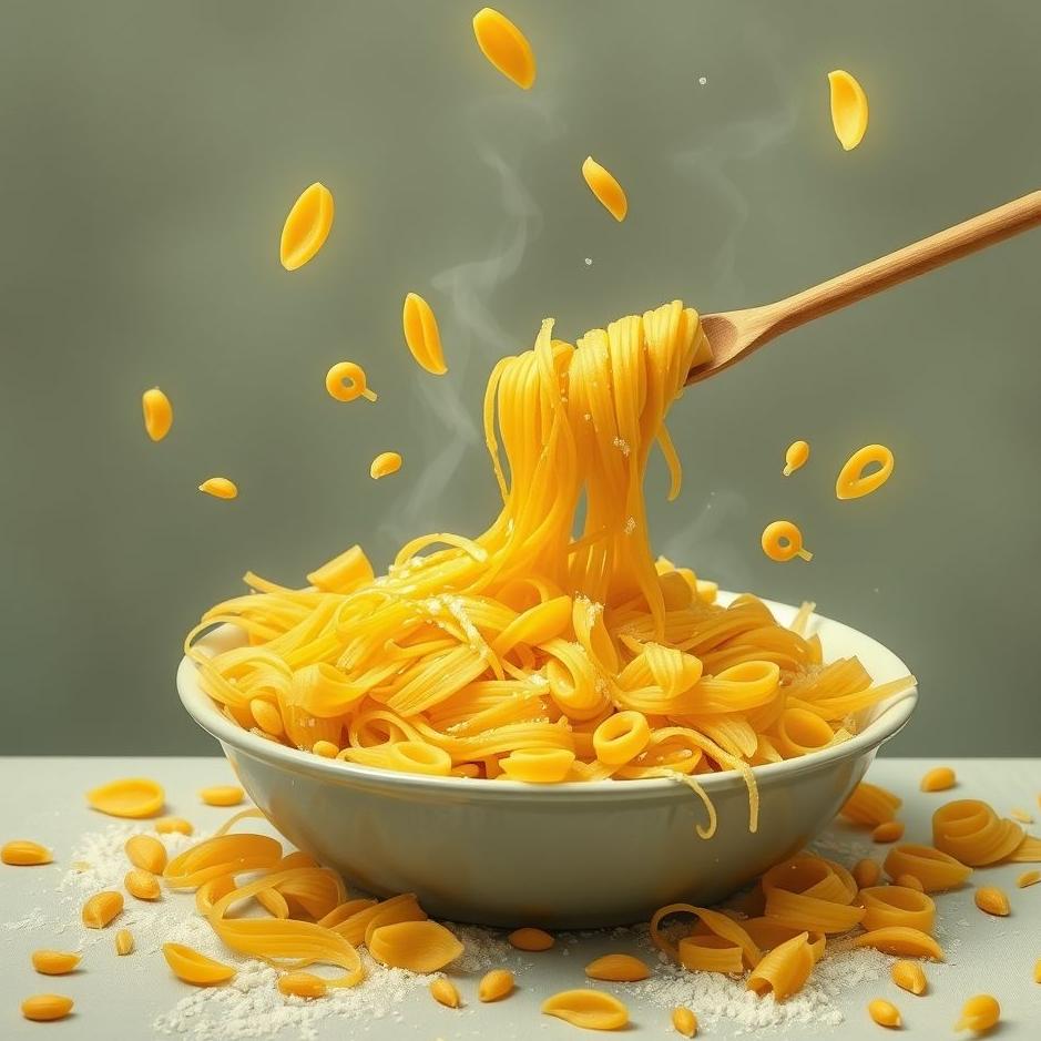 Dream : Collecting pasta in a dream