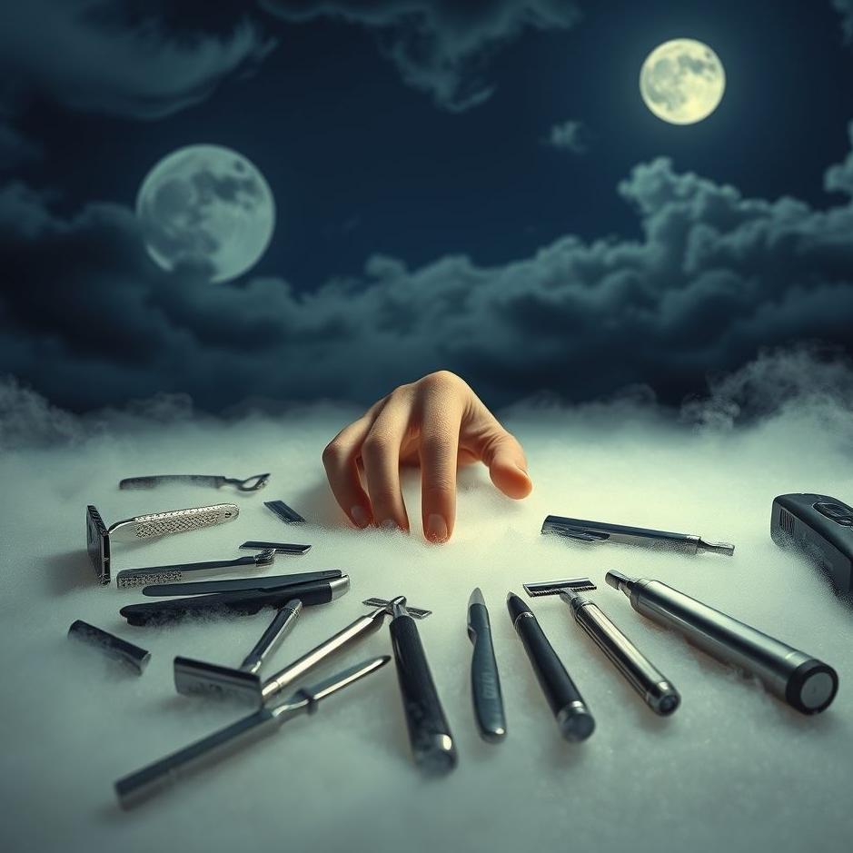 Dream : Collecting razors in your dream
