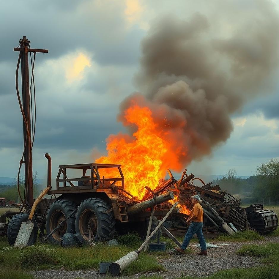 Dream : Collecting scrap iron in a dream