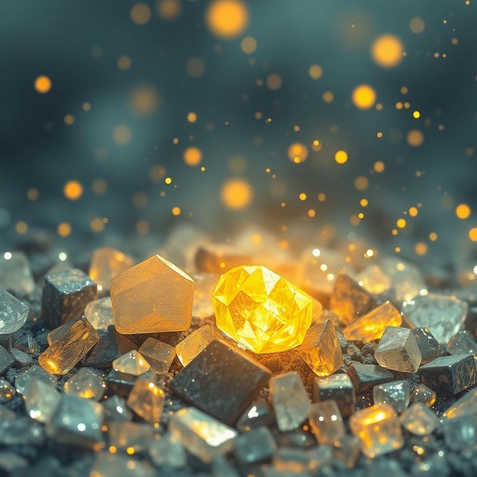 Dream : Collecting shiny stones in a dream