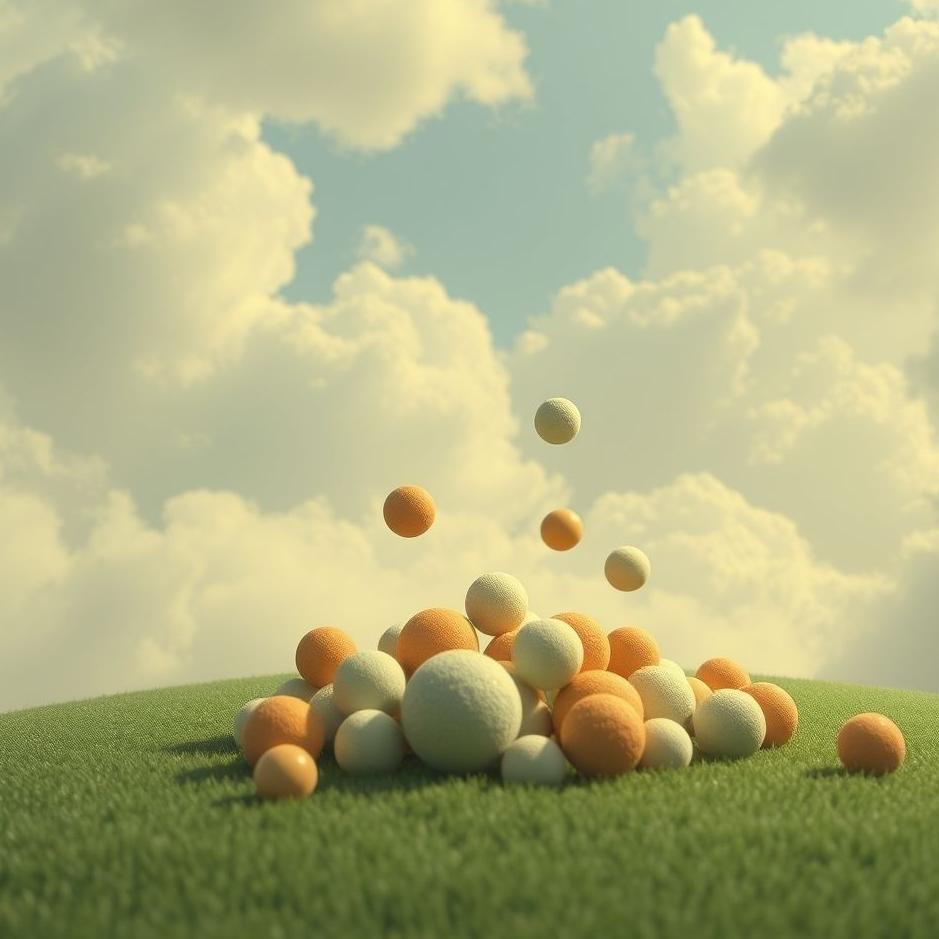 Dream : Collecting small balls in a dream