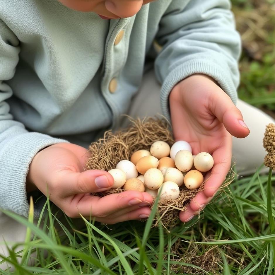 Dream : Collecting small eggs