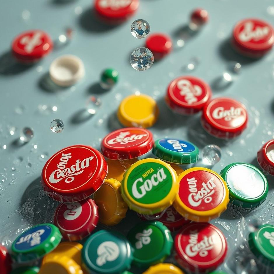 Dream : Collecting soda caps in a dream