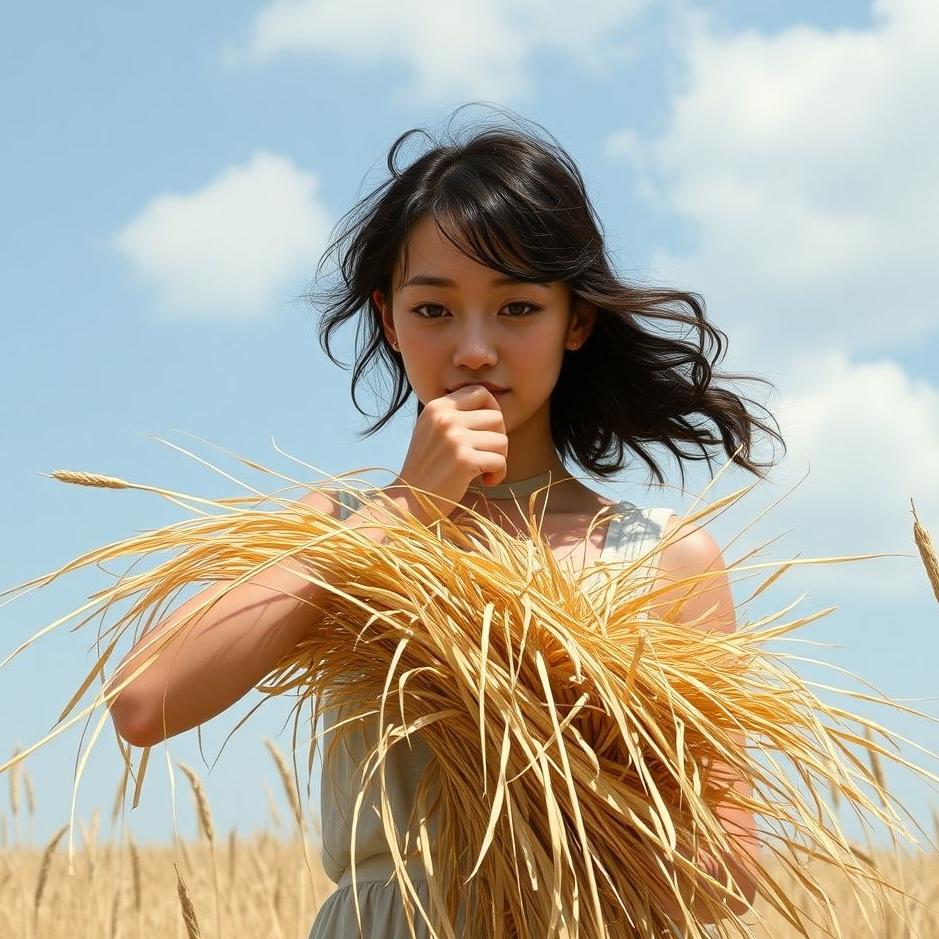 Dream : Collecting straw in a dream