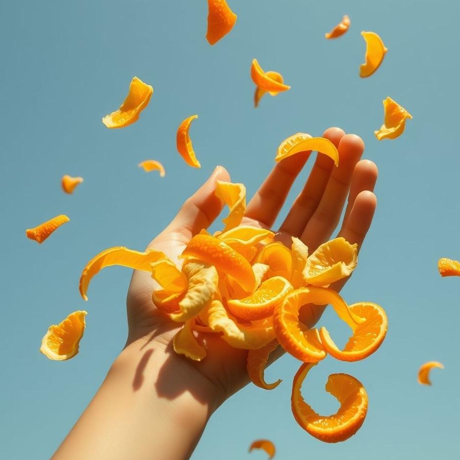 Dream : Collecting tangerine peels in a dream