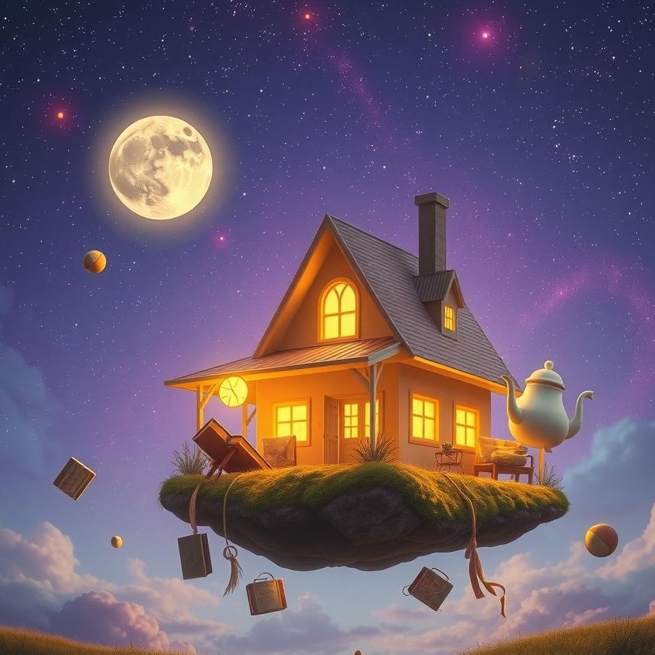 Dream : Collecting the belongings of your house in a dream