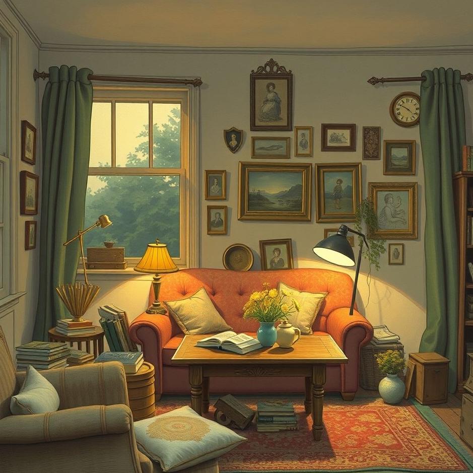 Dream : Collecting things at home in a dream