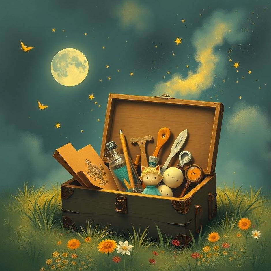 Dream : Collecting things in a box in a dream