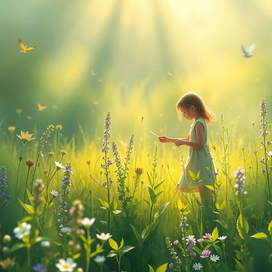 Dream : Collecting thyme and mint in a dream