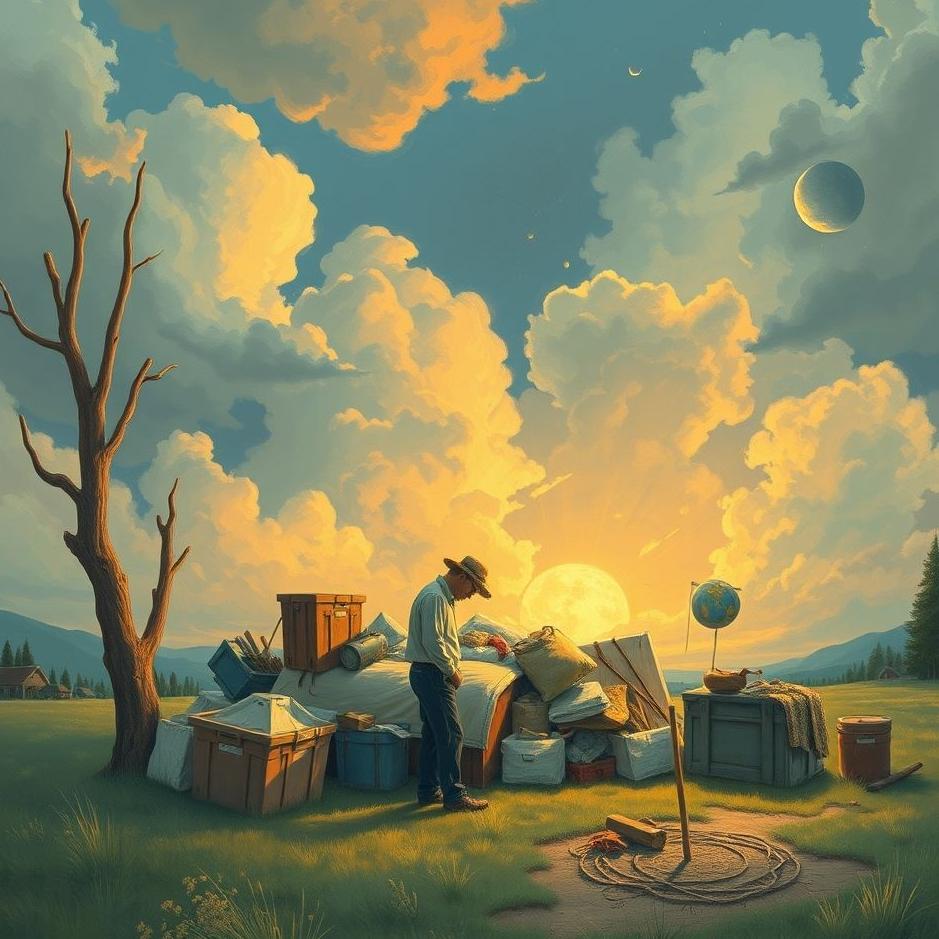 Dream : Collecting your belongings in a dream