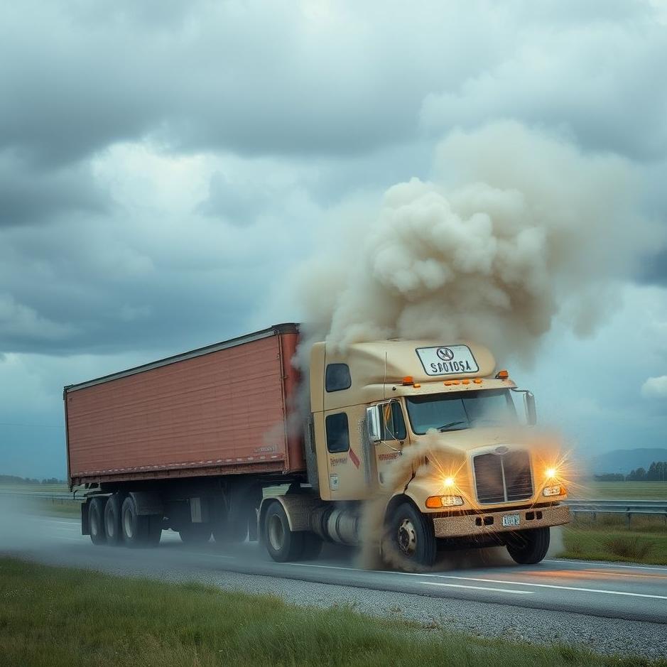 Dream : Colliding with a truck in a dream