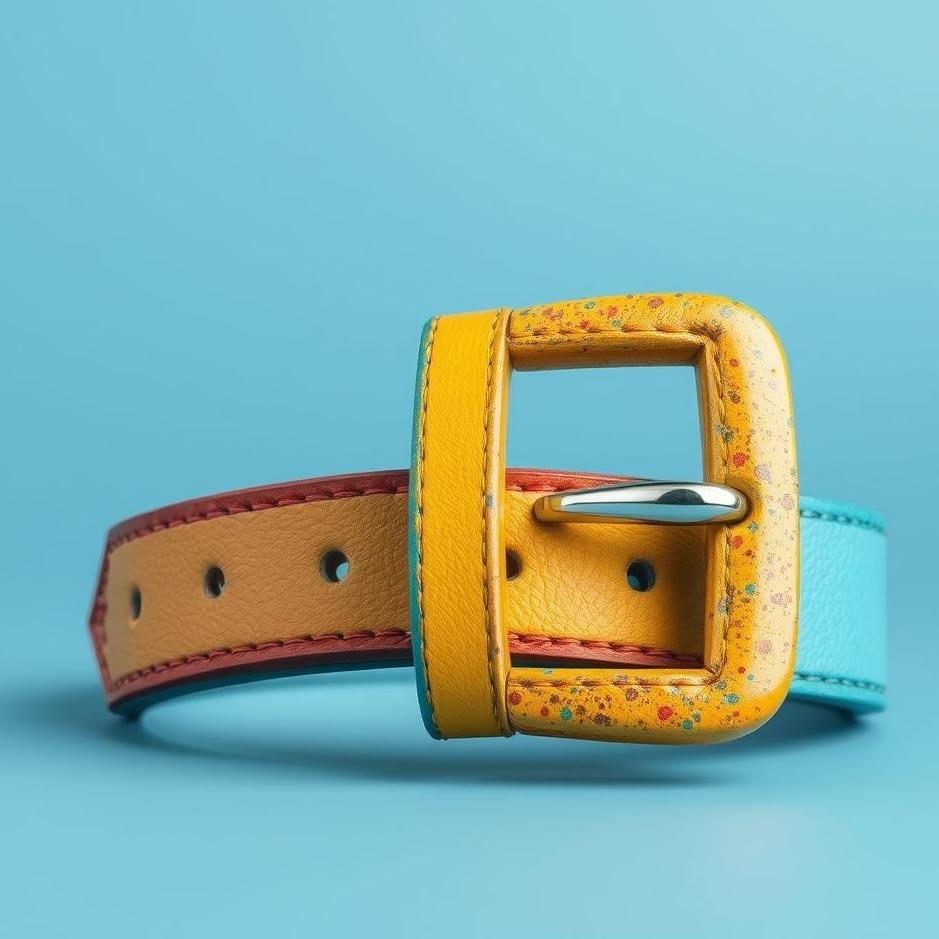 Dream : Colored buckle in a dream