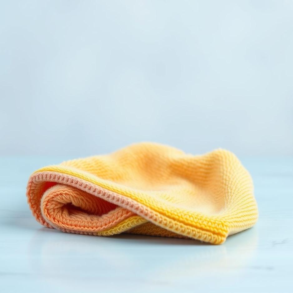 Dream : Colored cleaning cloth in a dream