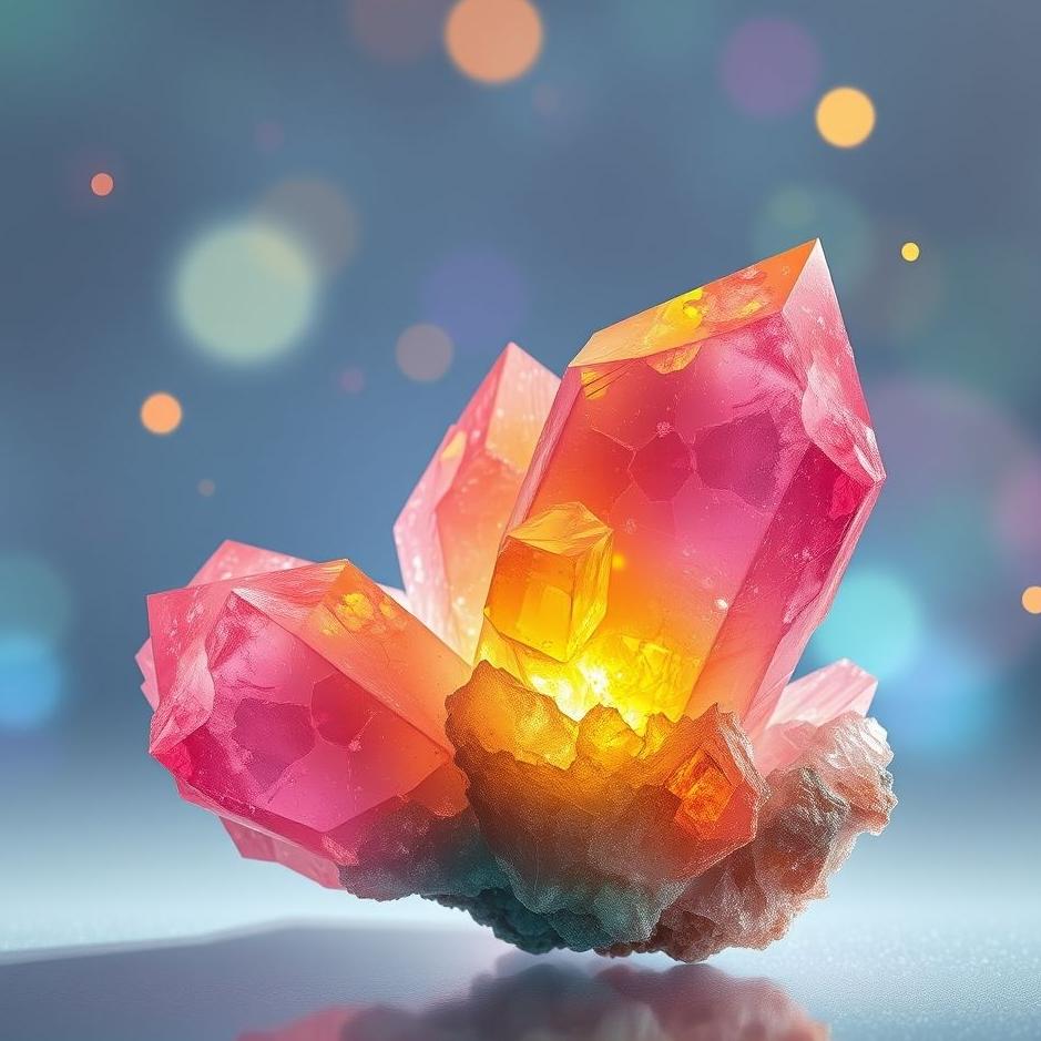 Dream : Colored crystal in a dream