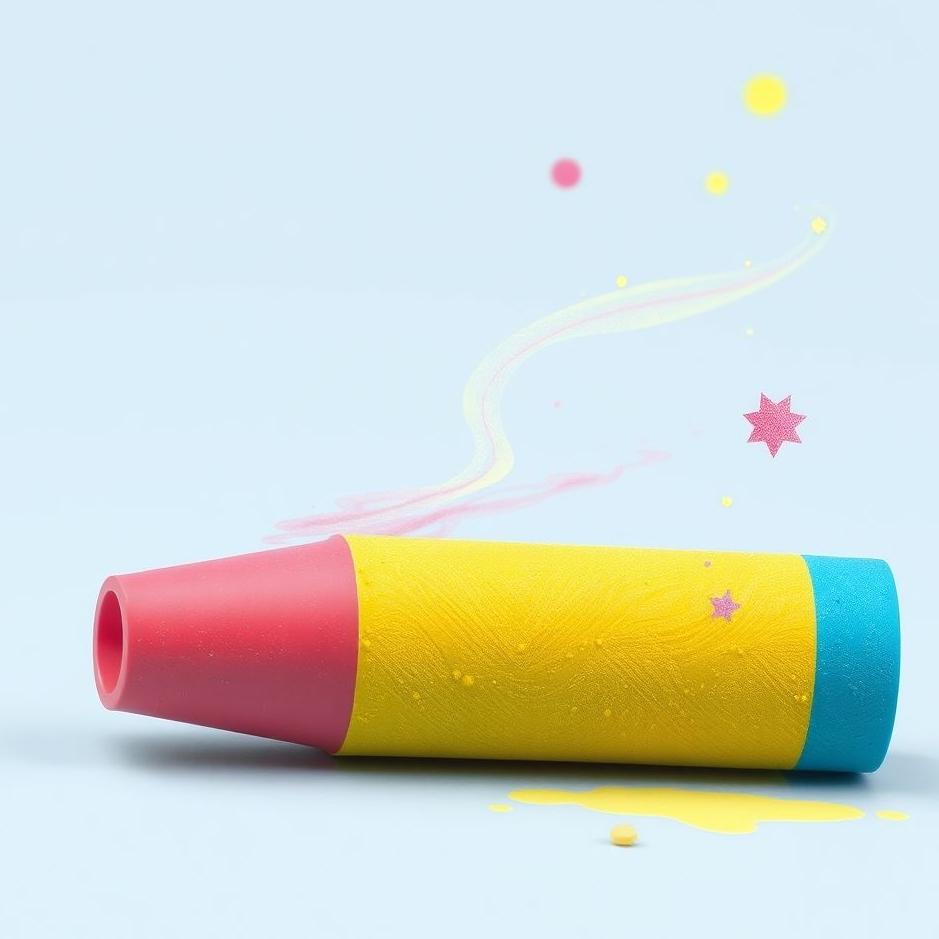 Dream : Colored eraser in a dream