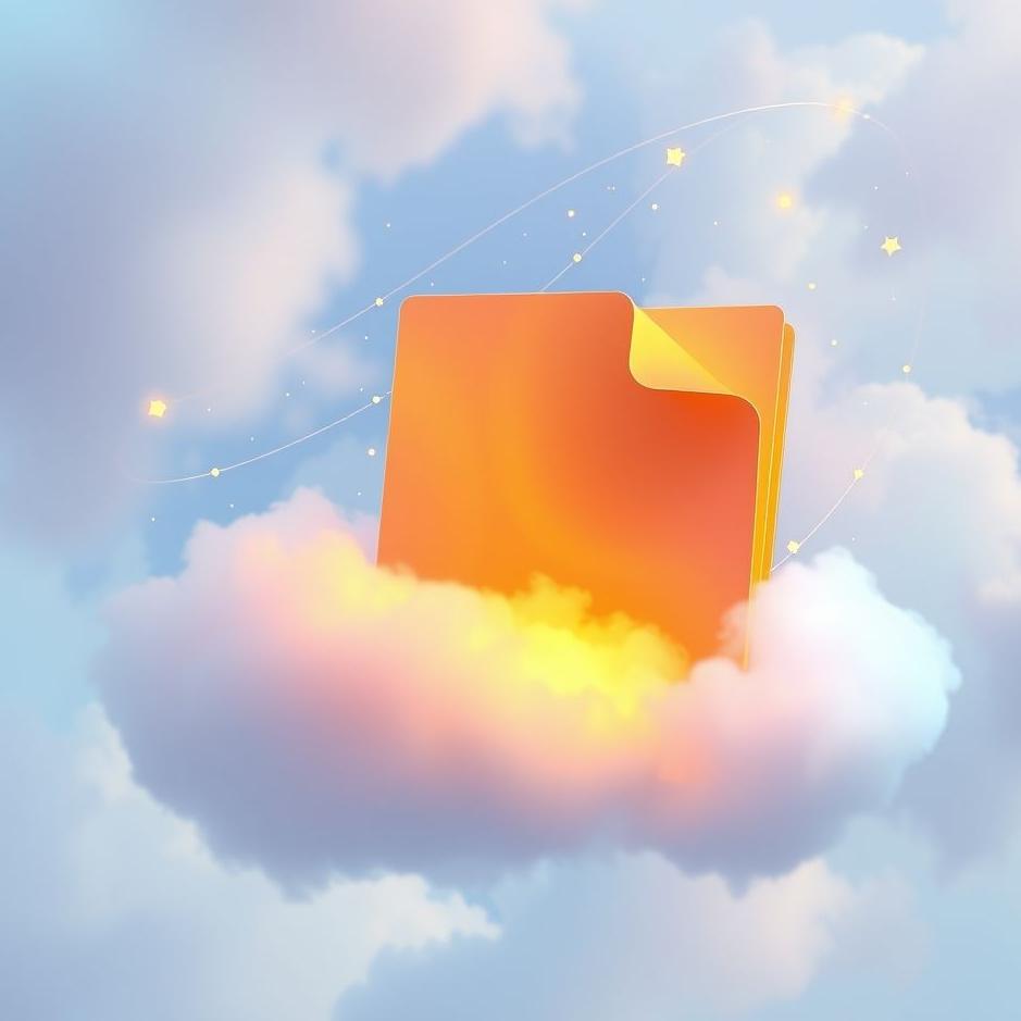 Dream : Colored file in a dream