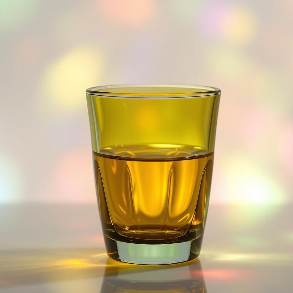 Dream : Colored glass cup in a dream