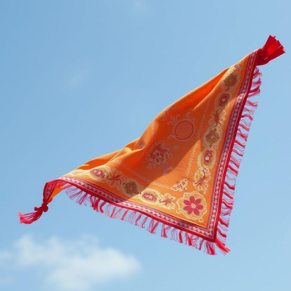 Dream : Colored handkerchief in a dream