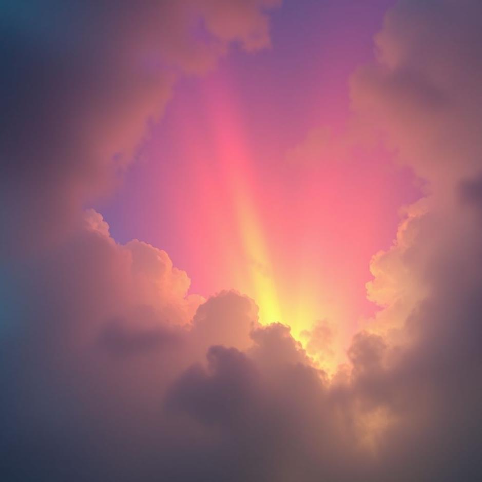 Dream : Colored light in a dream