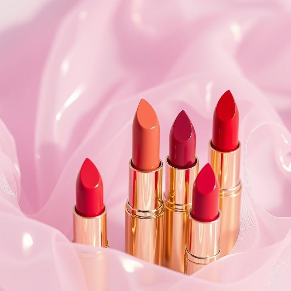 Dream : Colored lipsticks in a dream