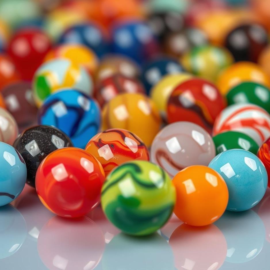 Dream : Colored marbles in a dream