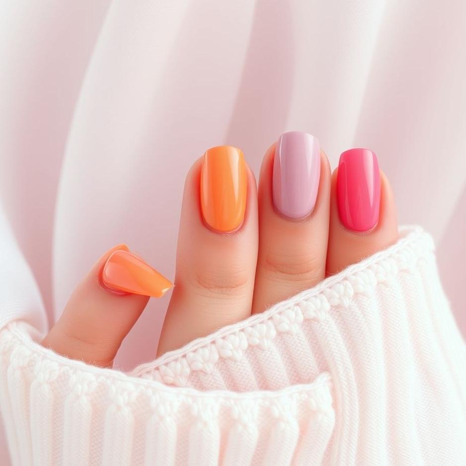 Dream : Colored nails in a dream