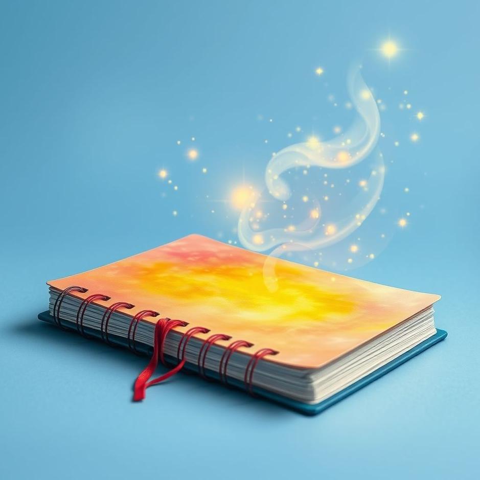 Dream : Colored notebook in a dream