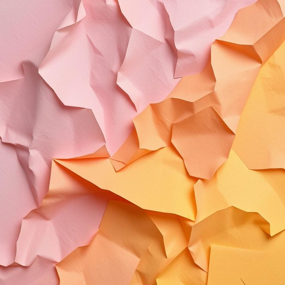 Dream : Colored paper in a dream