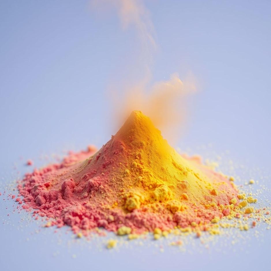 Dream : Colored powder in a dream