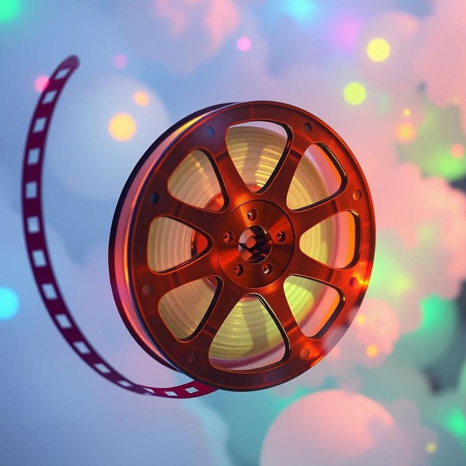 Dream : Colored reel in a dream