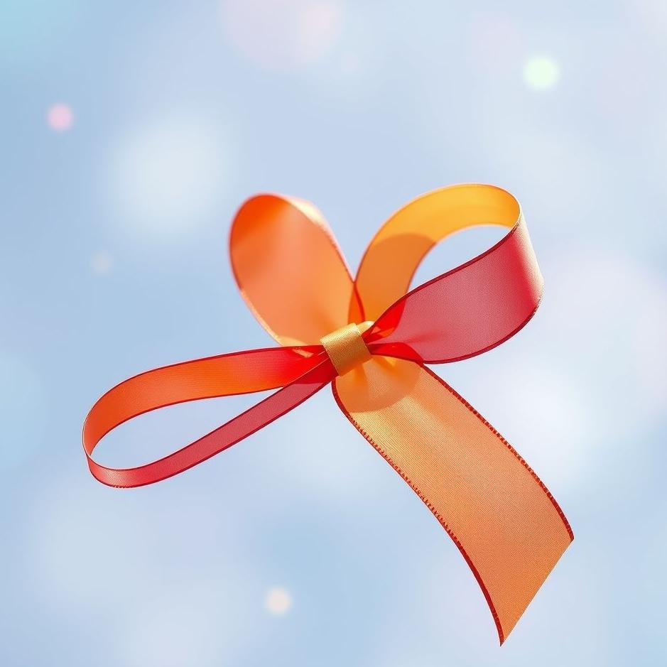 Dream : Colored ribbon in a dream