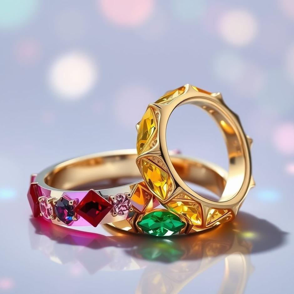 Dream : Colored rings in a dream