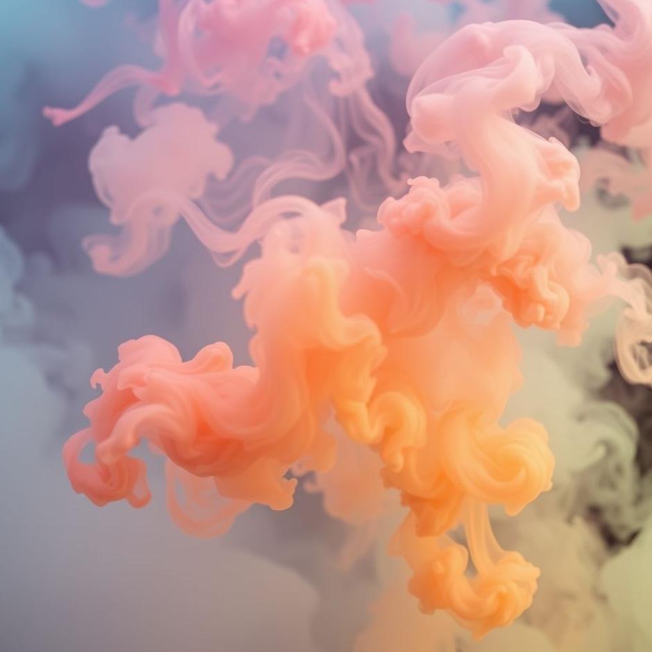 Dream : Colored smoke in a dream