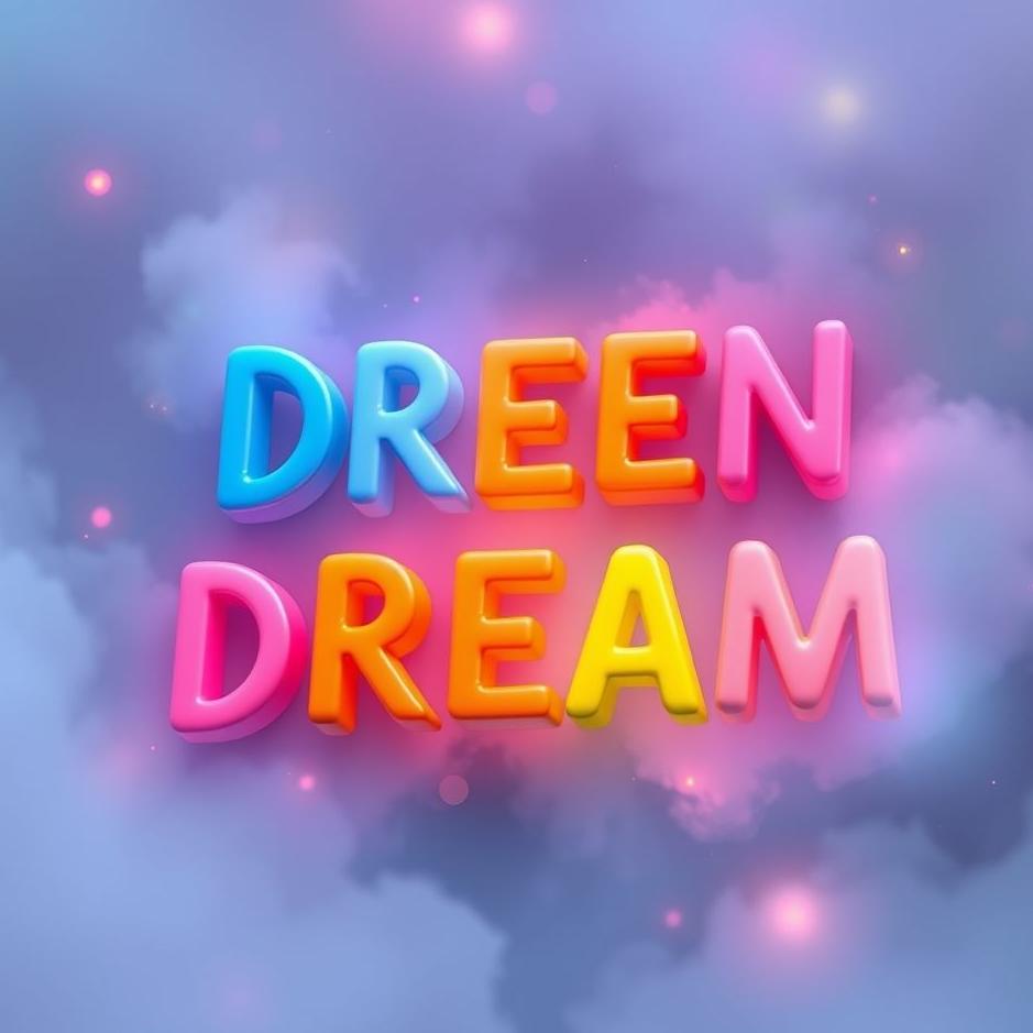 Dream : Colored text in a dream
