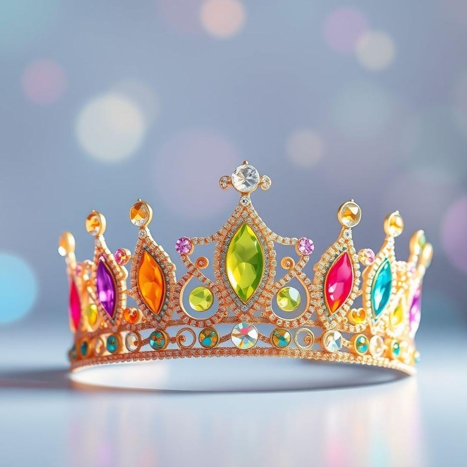 Dream : Colored tiara in a dream