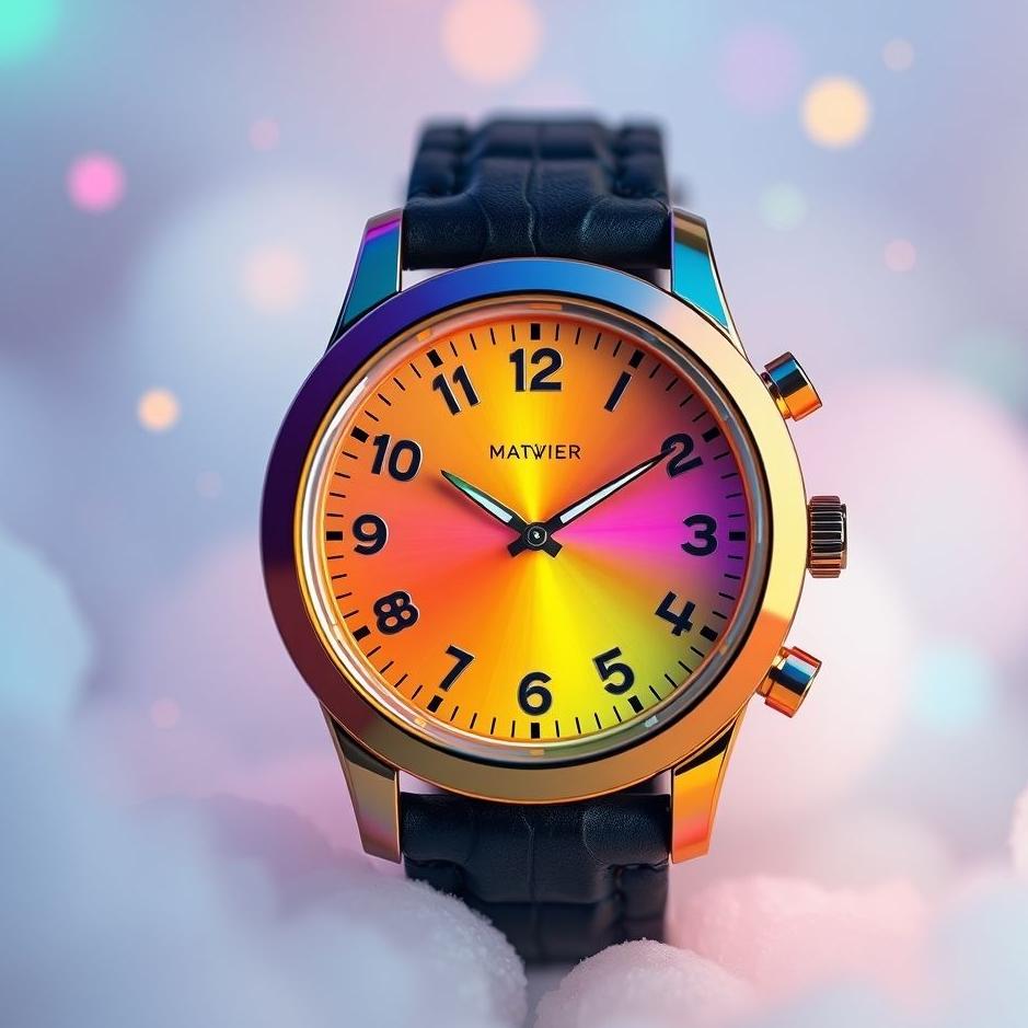Dream : Colored watch in a dream