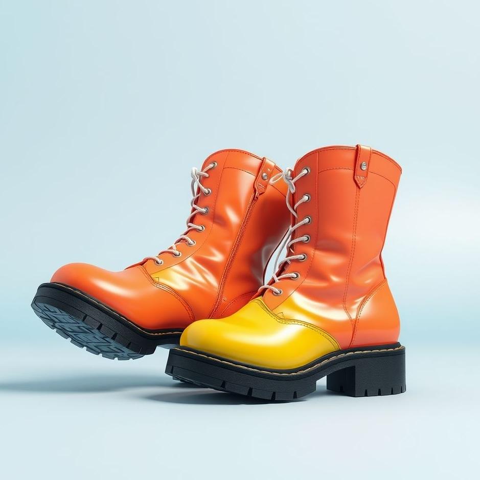 Dream : Colorful booties in a dream